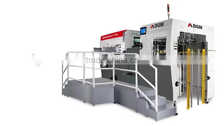 TECHNOCUT Automatic punching embossing and die cutting machine,die cut machine with embossing