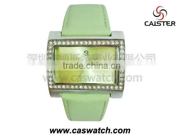 Green Diamond ladies watch with PC21S Movement