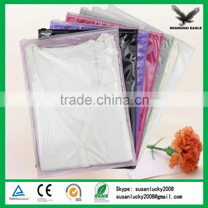 T-shirt pvc plastic packing bag