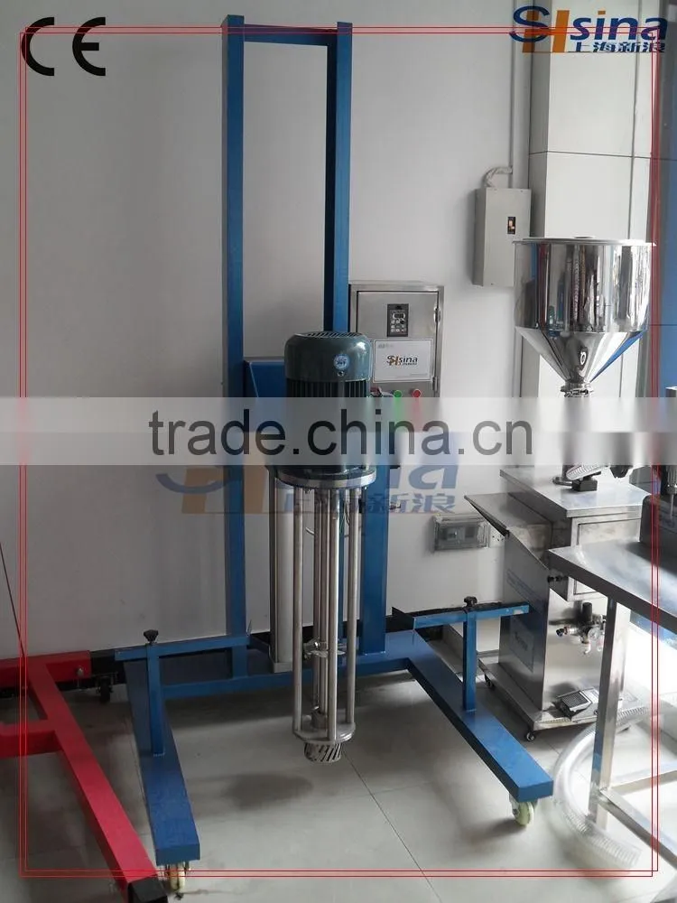 GMP Portable Pneumatic Disperser high technology pneumatic lift homogenier disperser