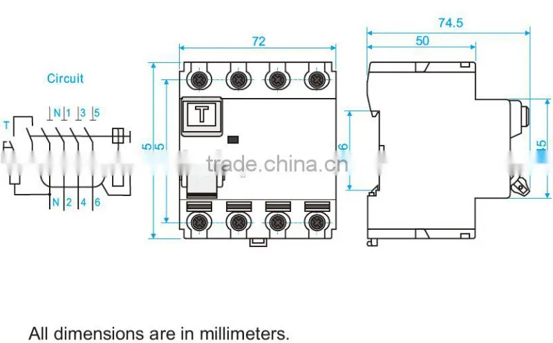 rcd 4 pole