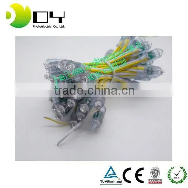 2016 New Product Strawhat DC5v 9MM single color Pixel Led String L ight