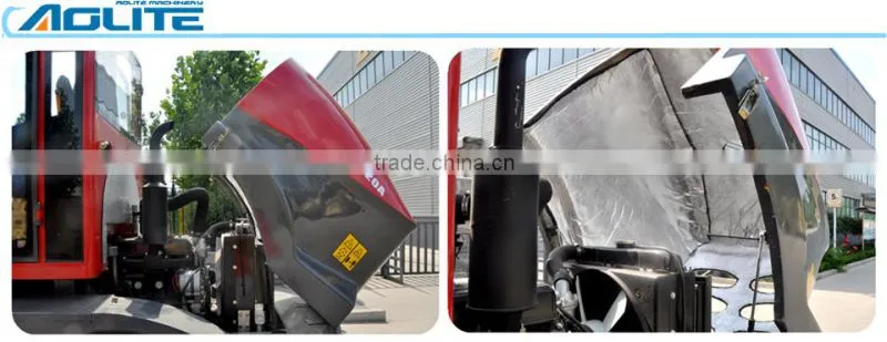 LED light chinese top brand wheel loader with mixing bucket