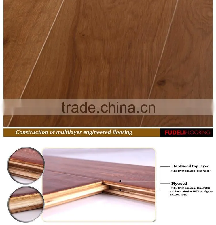 Top quality Indoor engineered hardwood flooring