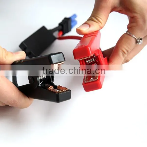 Professional 12v car Jump Starter Alligator Clip for emergency starting