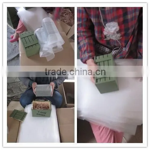 wooden tea set storage box