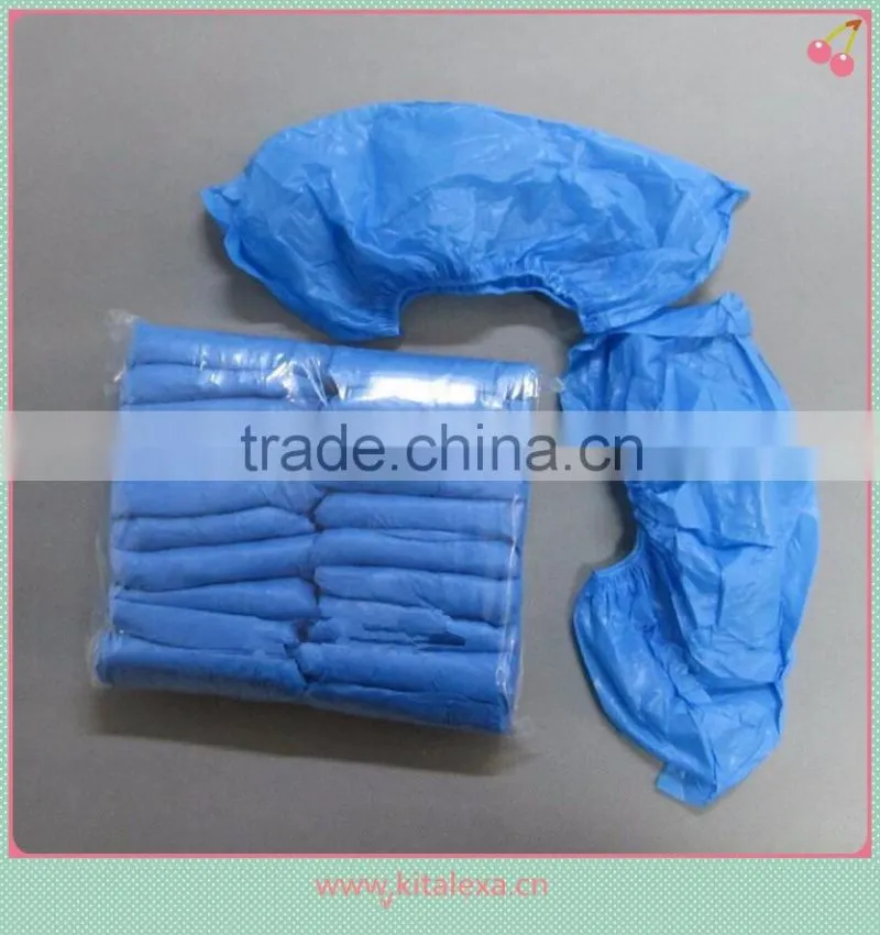 Disposable non-woven shoe cover spot direct sales wholesale multi color optional medical PP shoe cover
