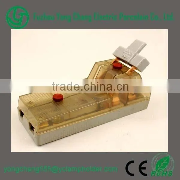 plastic cover single throw ceramic knife switch 60amp