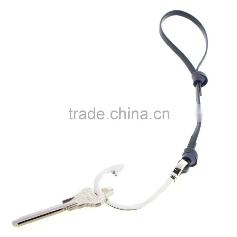2015 fashion stainless steel anchor keychain