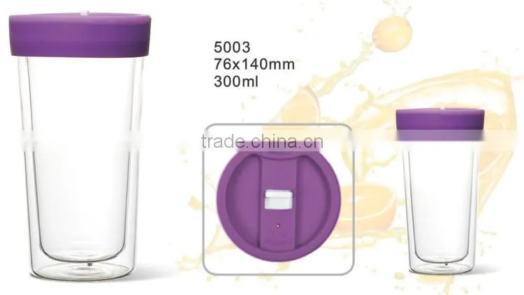 Reusable Famous Brand In China Tempered Glass Cup