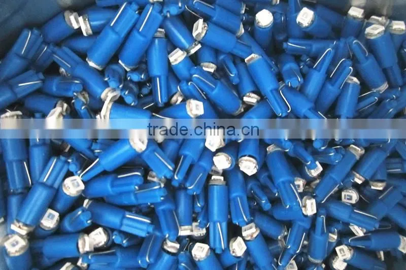 T5 1 SMD2835 white blue automobile bulbs Auto Lighting System LED light LED lamp