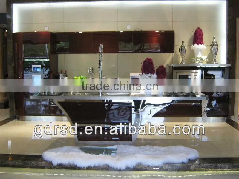 stainless steel kitchen cabinet