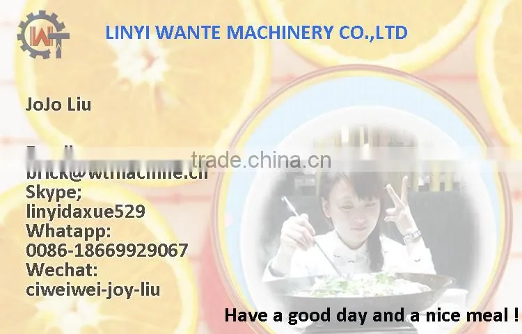 WANTE MACHINERY Hydraulic forklift block clamp for brick making machine