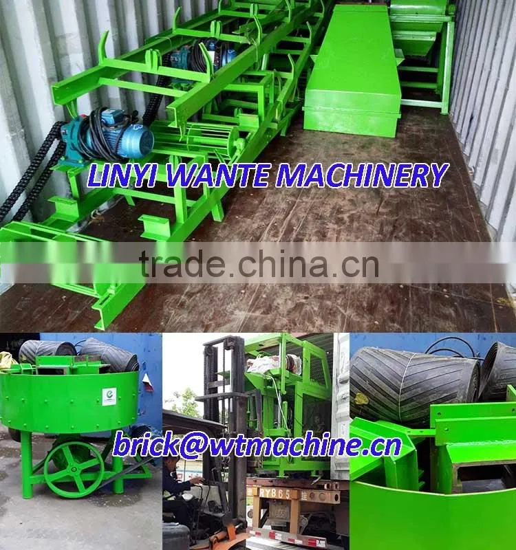 WANTE BRAND WT2-10 Fully-auto big capcaity More efficient brick machine