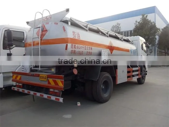 new model good price Dongfeng TIANJIN 12000L oil transport tank truck