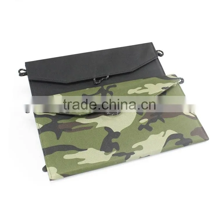 Waterproof solar power bank 12 watts flexible solar panel for ipad