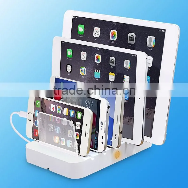Public cell phone charging station for phones 5 USB android multi tablet charging station