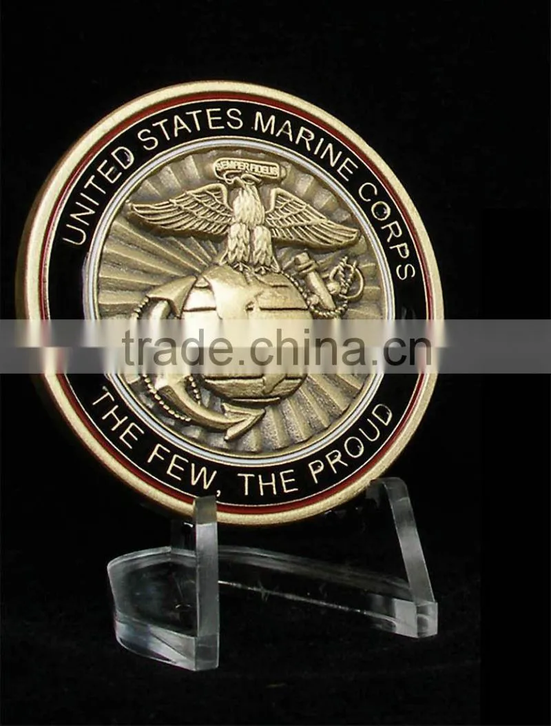 New Black Plastic Euro Coin Holder /Easel Black Acrylic Euro Coin Holder