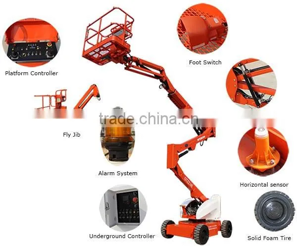 SINOBOOM electric articulated cherry pickers