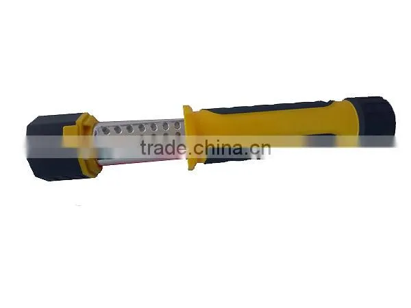 GS-4202 plastic signal magnet color changing led flashlight with hook