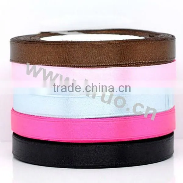 100% Polyester Single Face Satin Garment Label Fabric