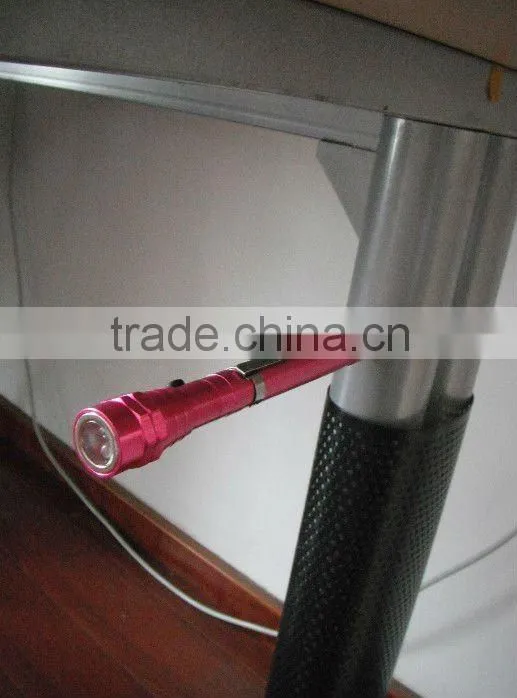 telescopic torch 3 LED flashlight