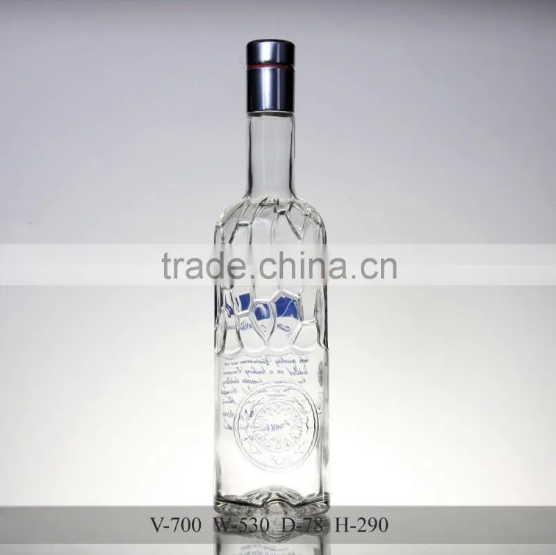 clear beer glass bottle high carbonated glass wine bottle