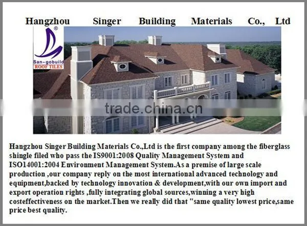 heat resistant roofing tile/asphalt shingle for roofing tiles