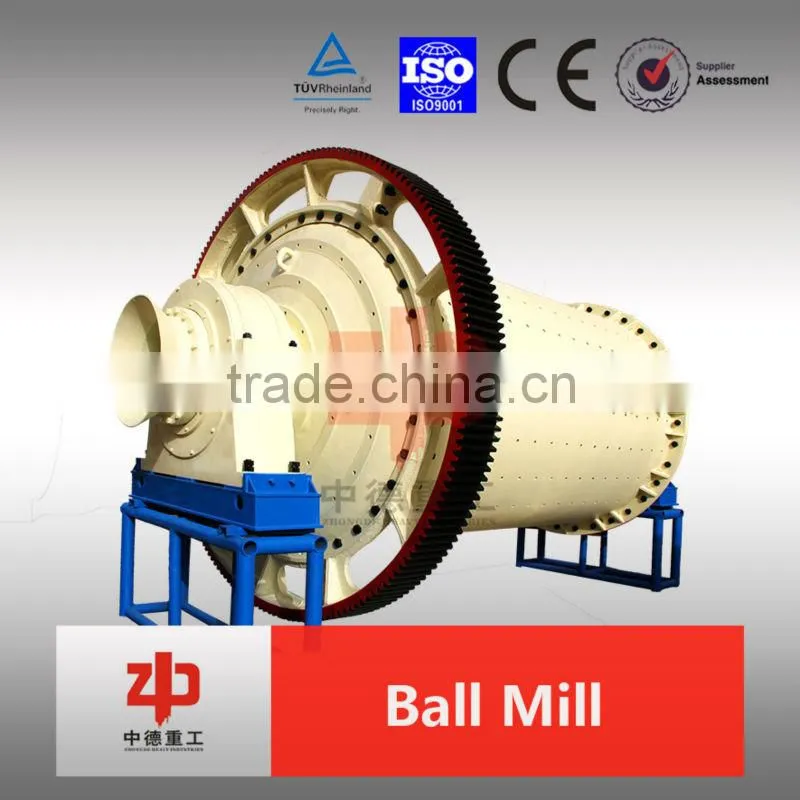Henan Zhongde produced small mining ball mill with CE and ISO