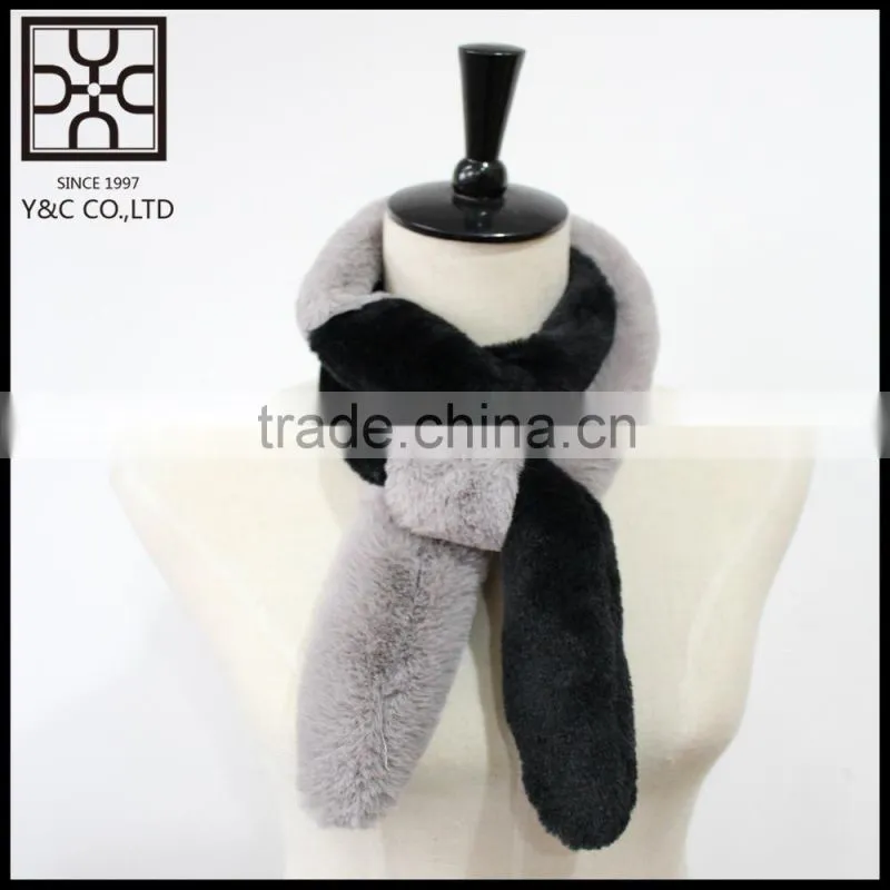 Own Design Fake Fur Long Scarf