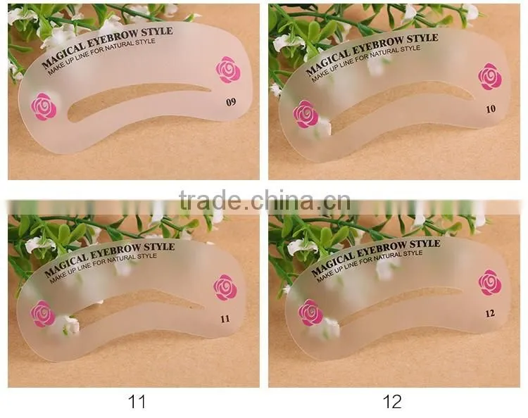 2016 magical makeup tool 24 kinds eyebrow shaping tool
