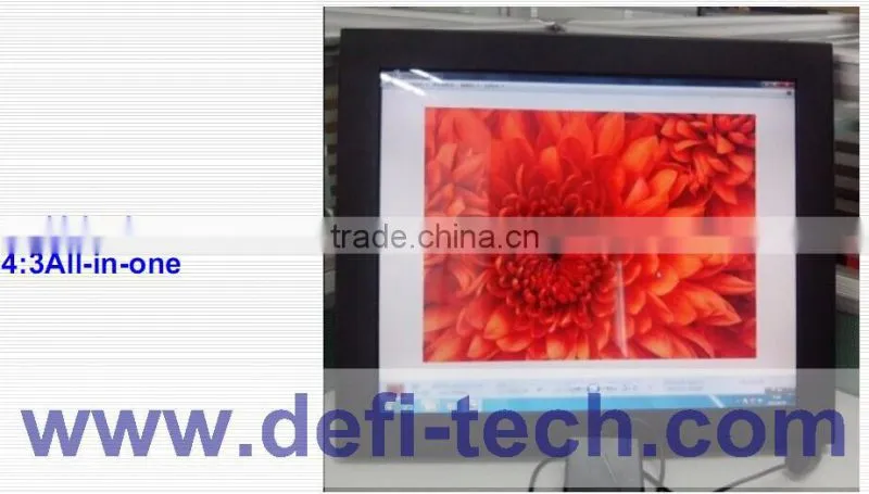 42" projected capacitive touch panel with education