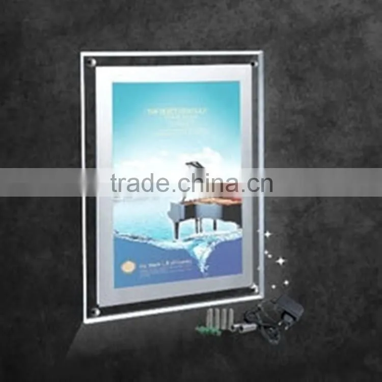 Factory wholesale poster frame, poster hanger, digital poster frames