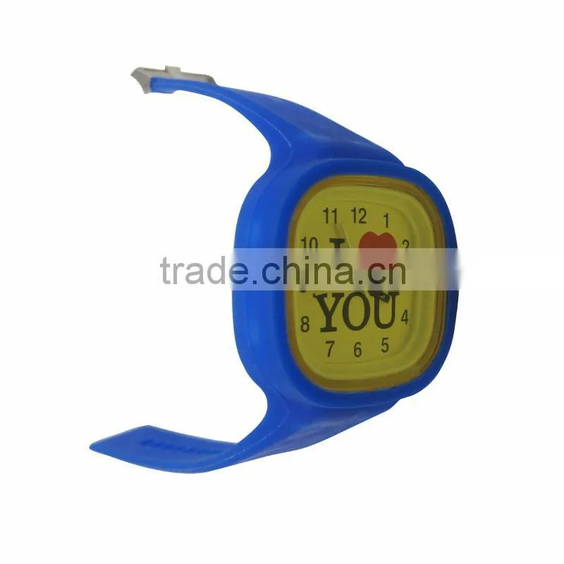 Fashion silicone jelly watch
