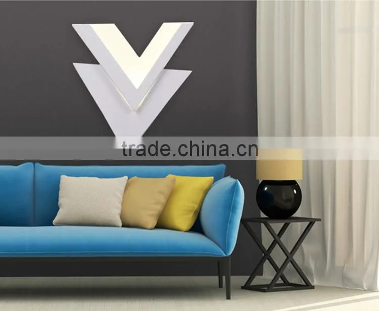 2015 New Arrival 12W LED Lighting V Shape 5050 LED Wall Lamps