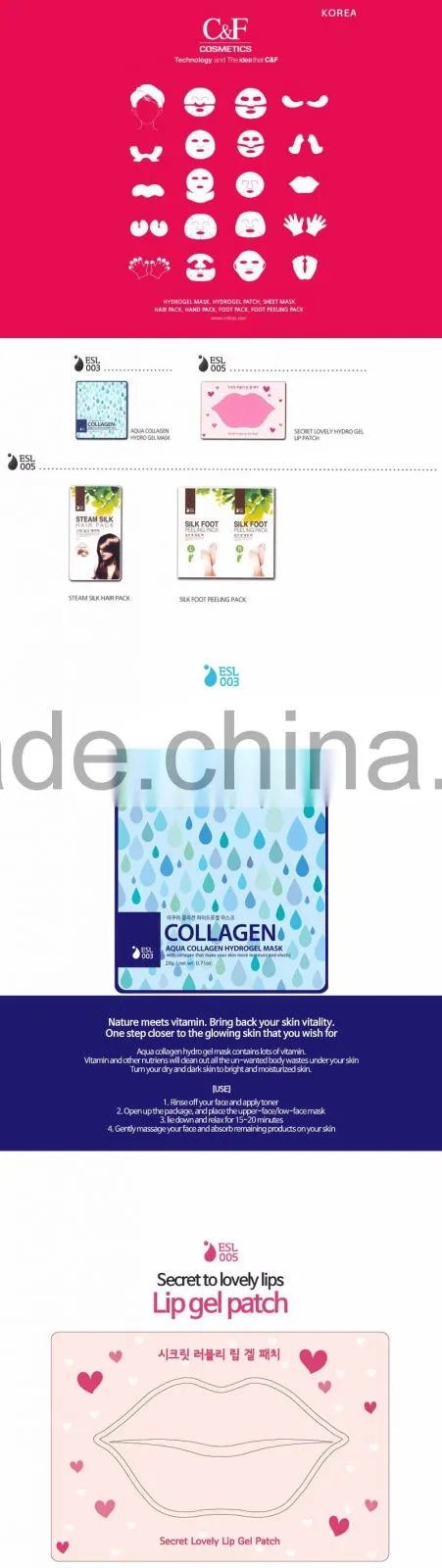 korea hair care product/hair mask treatment/collagen hair mask