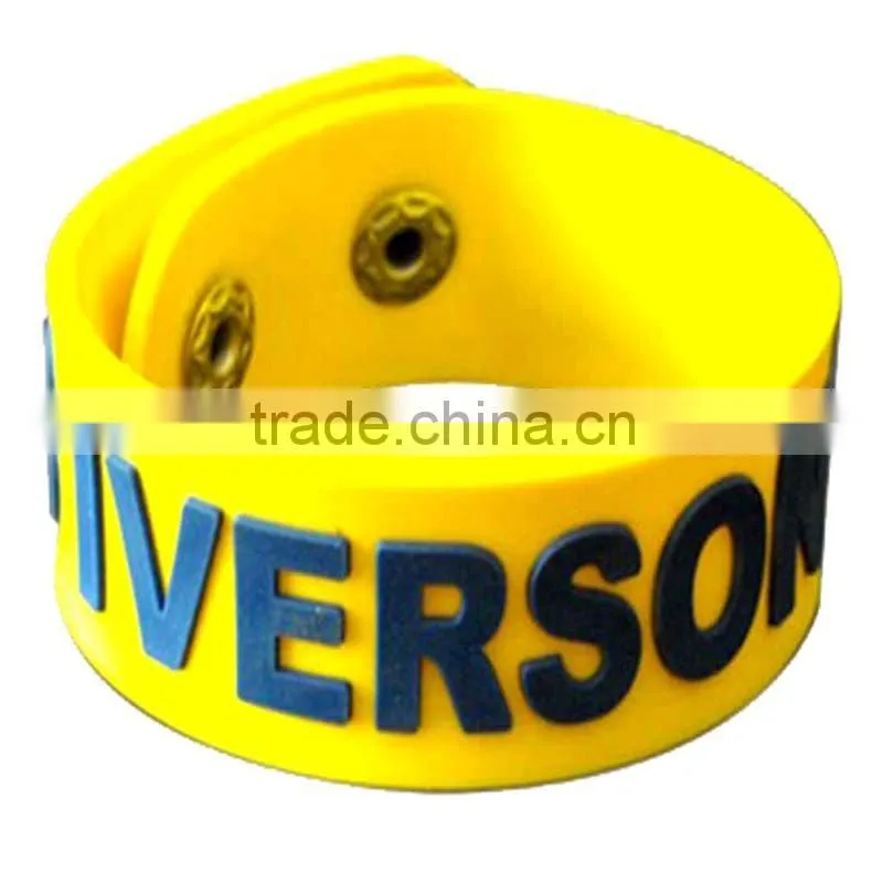 Hot sell promotional silicon bracelets