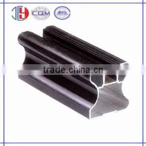 Purple Side Stile Aluminium Profile For Wardrobe Sliding Door