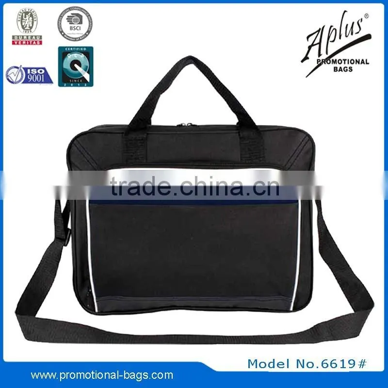 business briefcases with inner pens holder and mobile holder 6619#
