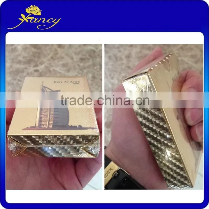 General poker gold foil playing card can be custom