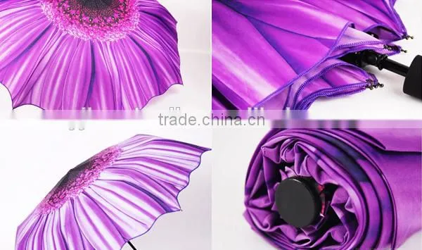 3 Fold Umbrella for Plants with Fully Printing All Over