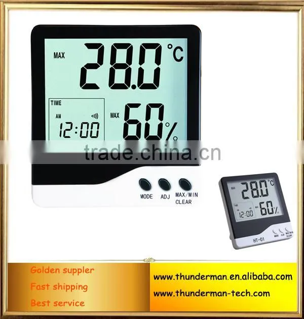 LCD Digital Temperature Hygrometer humidity Meter Digital Thermometer Portable Hygrothermograph with Home Used