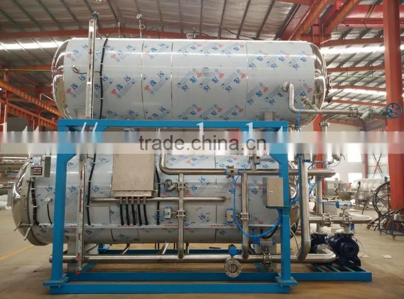 Horizontal Autoclave for Food Processing for Sale