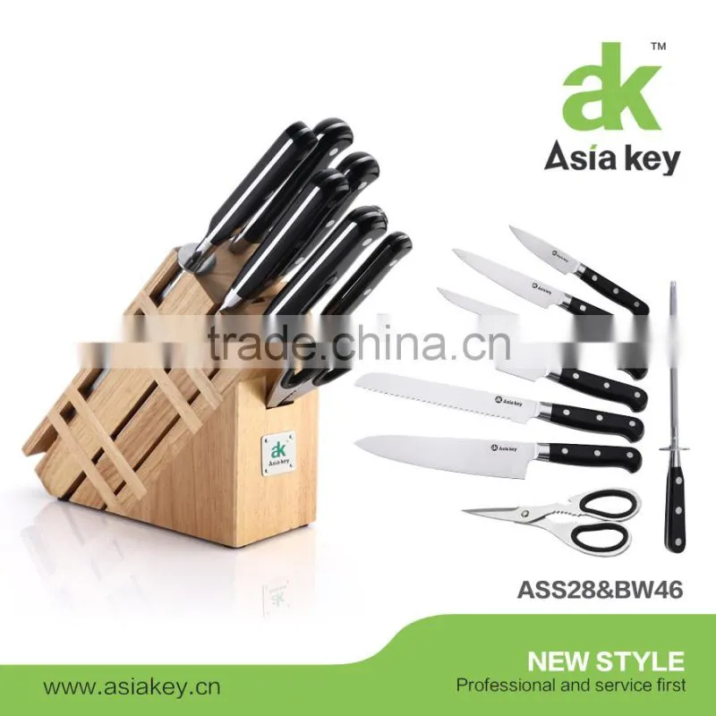 Good Quality LFGB and FDA Standard 6pcs Knife Set With Stand