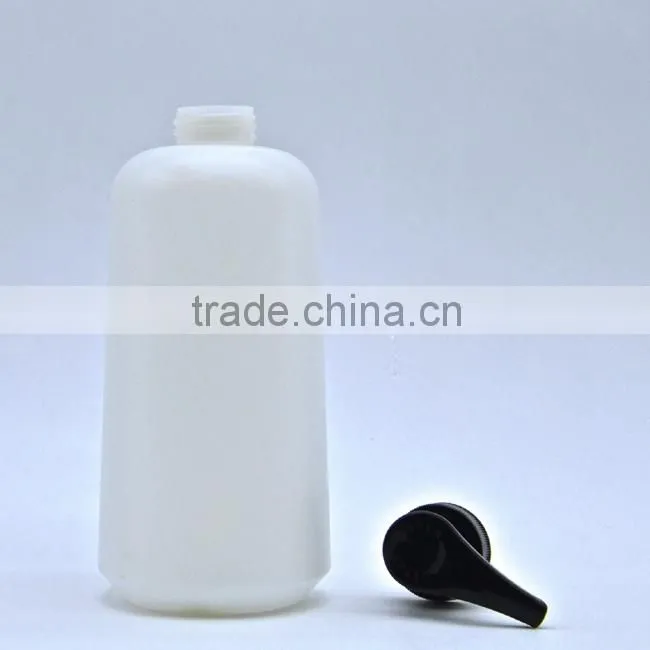 pe plastic bottle/ 700 spray bottle/ cosmetic packaging for shampoo