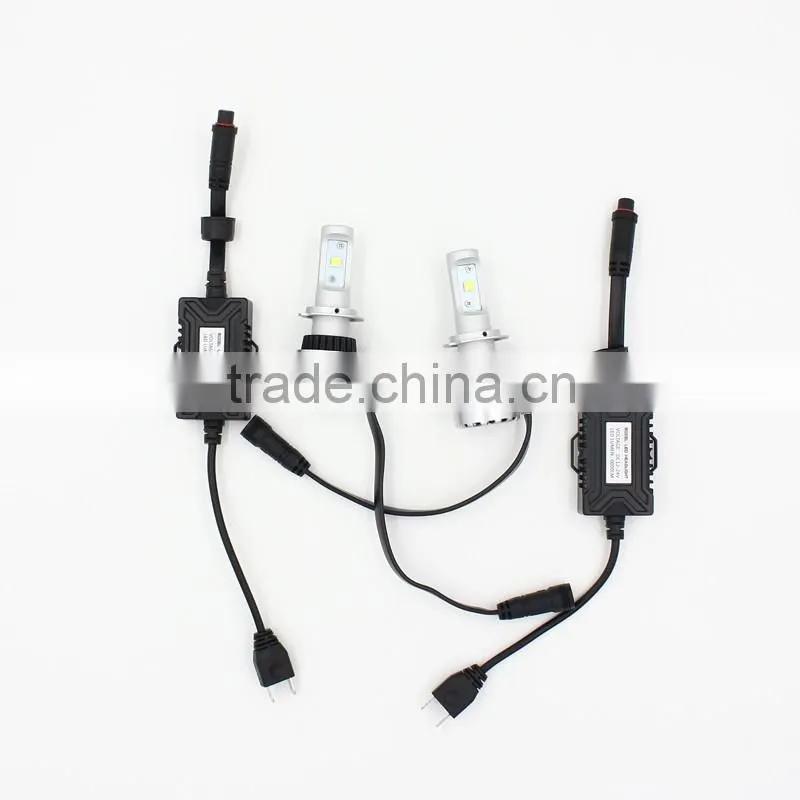 H7 72W 12000LM 6500K CRE E XHP50 LED Car Headlight Conversion Kit Fog Lamp Bulb DRL Super White Wholesale h7 led head lamp
