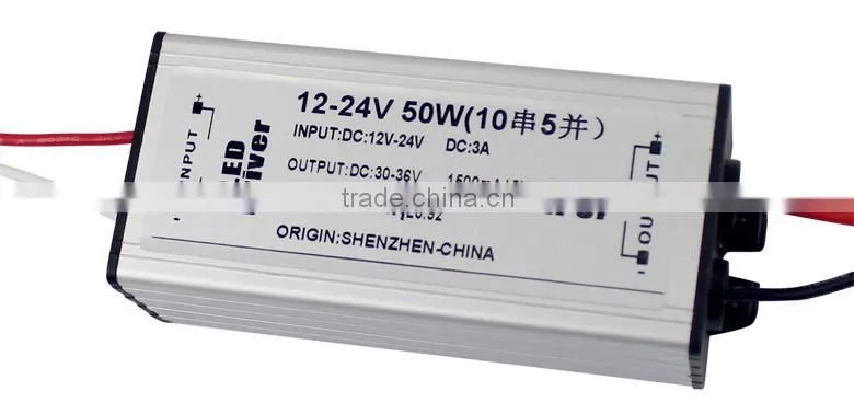 waterproof Non-isolated external 12v/24v input power supply GL-DC1500