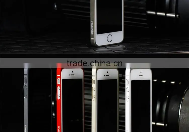 Super Thin Aluminum Metal Bumper Cover For iPhone 5/5S