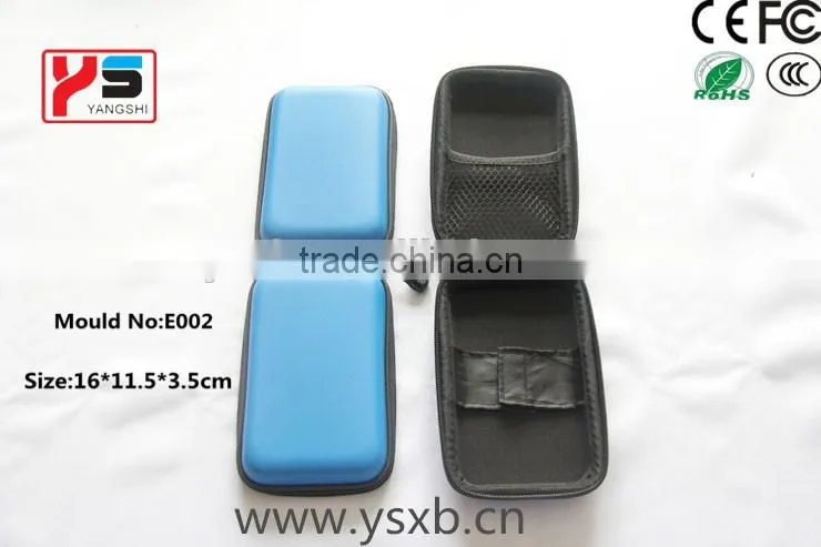 blue external hard disk drive enclosure 2.5" hdd carrying case