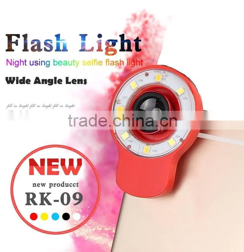 New Products Mini Portable Camera Mobile Phone Led Flash Light For iPhone 6 Samsung